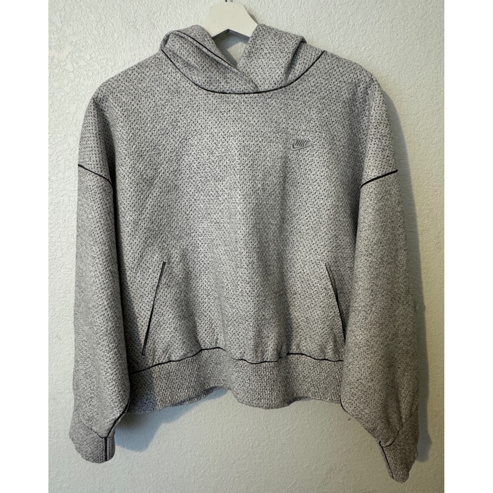 Nike Tech Pack Womens Therma FIT ADV Gray Hoodie Pullover Women's Size L